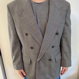 Vintage 90’s Bill Blass double breasted blazer